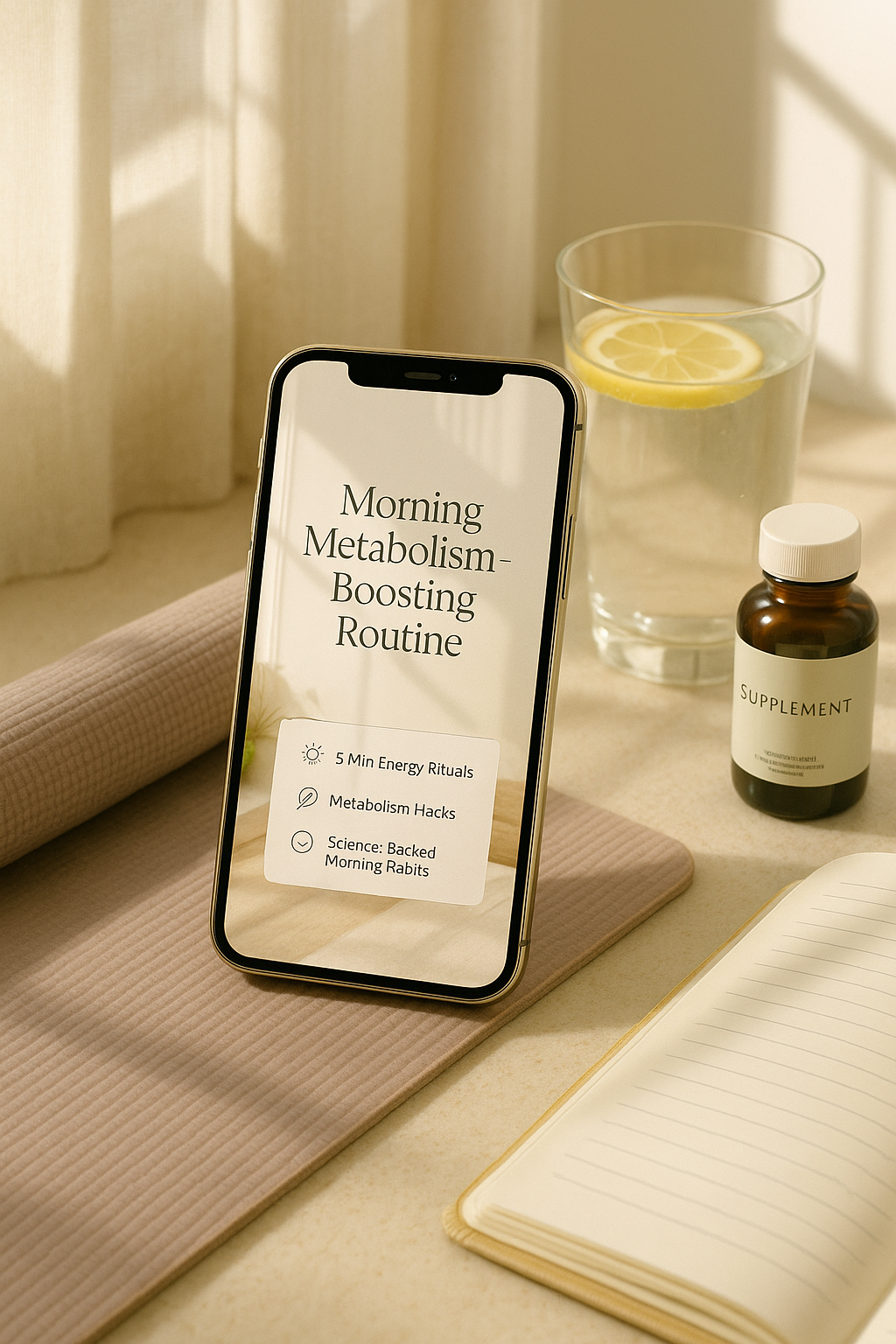 Morning Metabolism-Boosting Routine